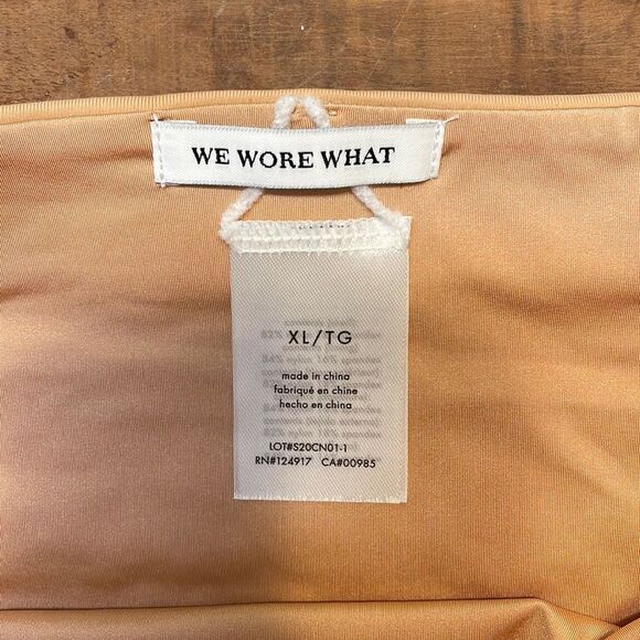 NWT WeWoreWhat Emily Bikini Bottom XL - Picture 5 of 8